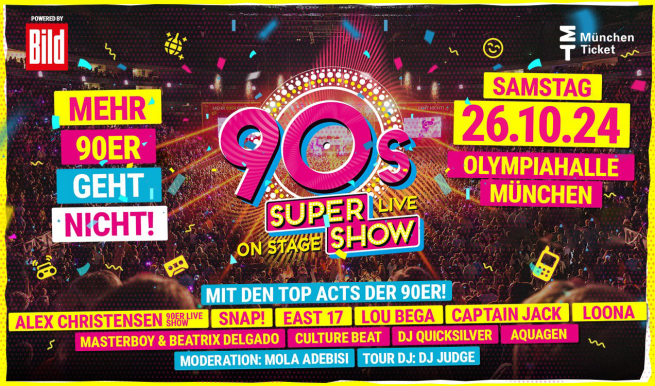 90s Super Show © München Ticket GmbH