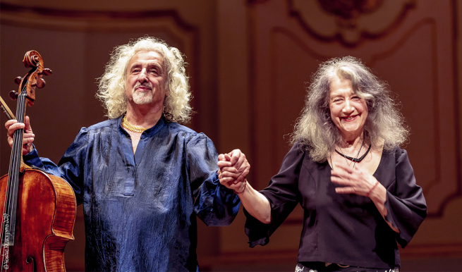 Martha Argerich & Mischa Maisky © München Ticket GmbH