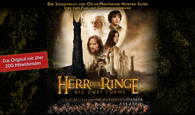 Herr der Ringe © München Ticket GmbH