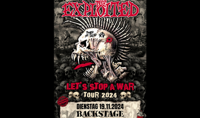 THE EXPLOITED © München Ticket GmbH